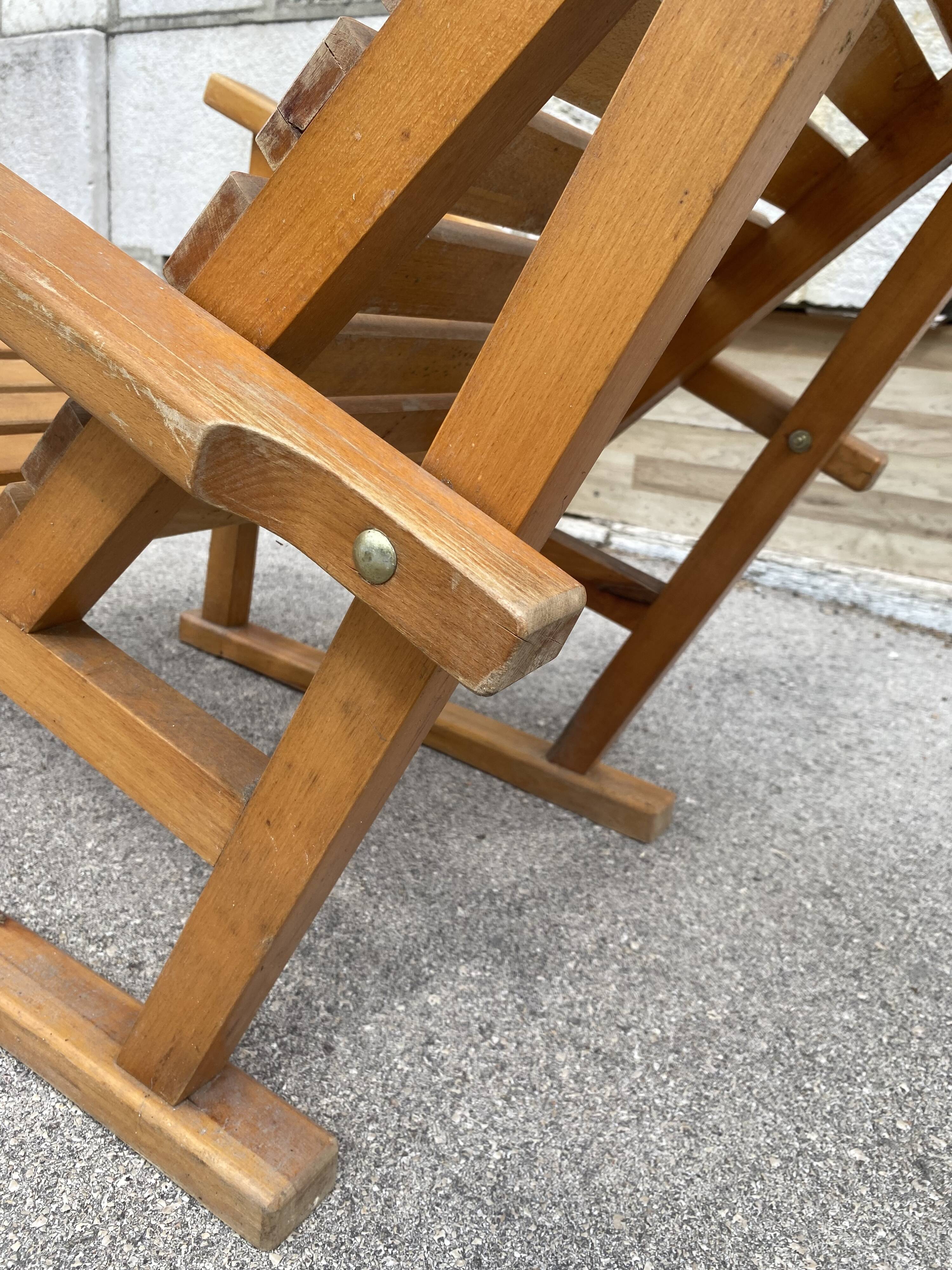 Chaise en bois