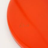 Red Table Lamp by Josef Hurka for Lidokov, 1970s