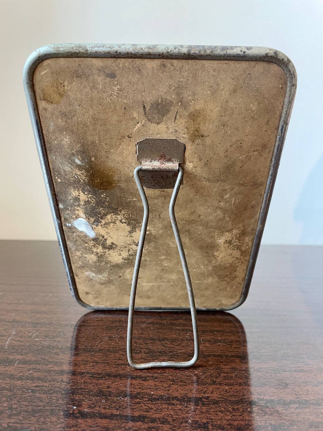 Old barber mirror