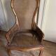 Pleated armchair
