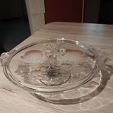 Pink Swan Pie Dish