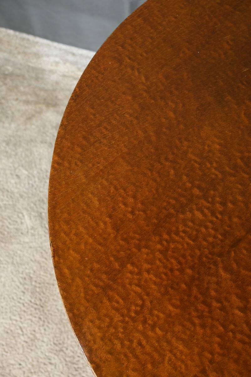 Table Guéridon en Loupe d’Amboine, Art Déco – 1930