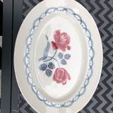 Plat ovale sarreguemines digoin cannes