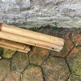 Lot de 10 chaises en rotin vintage