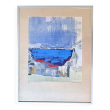 Mowan 1966 - Signed artist's proof - Abstract lithograph