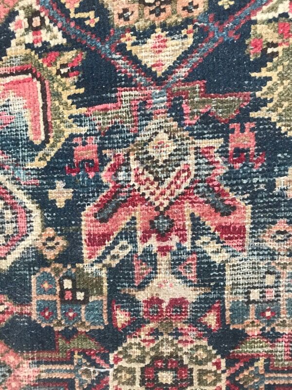 Old carpet north west Persian 100x298 cm