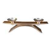 Chandelier Ikora plaqué argent conçu par K. Radtke WMF 1961