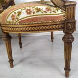 Lounge armchairs bench medallion