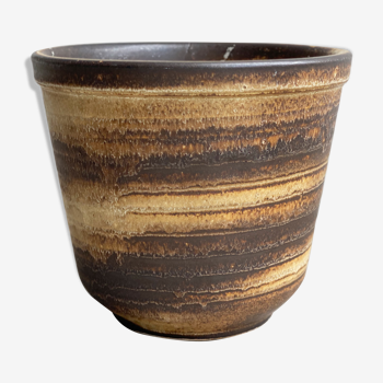 Vintage ceramic planter / flower pot