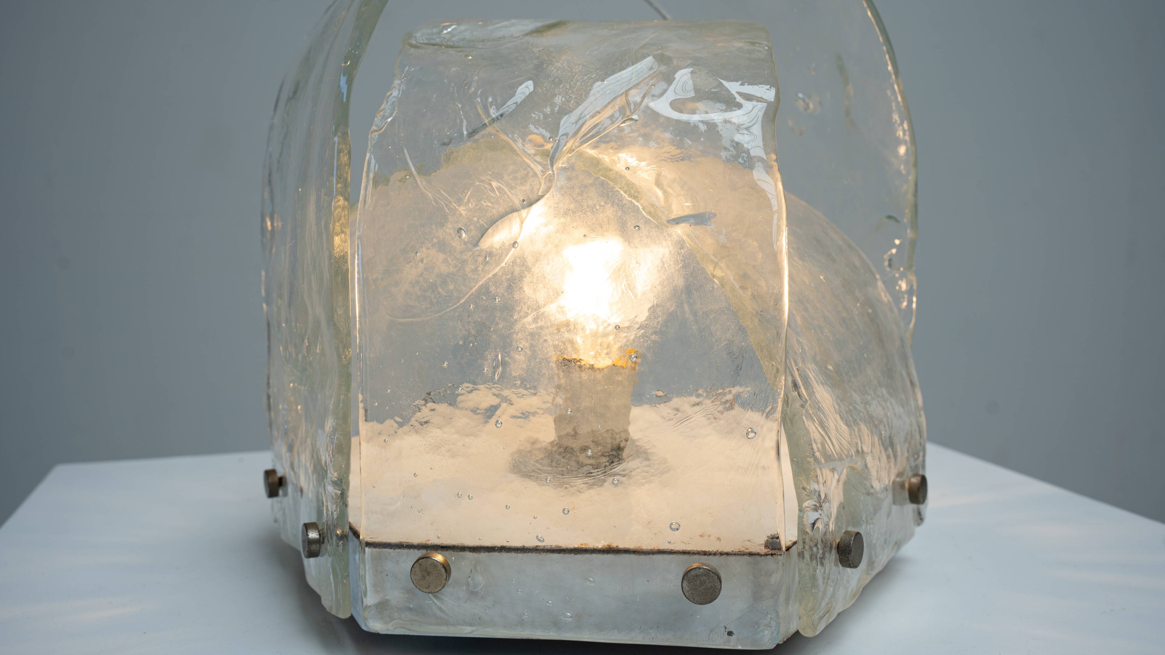 Carlo Nason for Mazzega sculptural table lamp