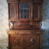 Buffet vaisselier ancien style Henri II