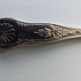 Silver metal cutlery