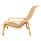Mid-Century Pulkka lounge chair by Ilmari Lappalainen for Asko