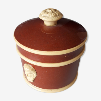 Old foie gras pot, Sarreguemines