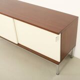 Enfilade Airborne with lacquered sliding doors, France, 1960s