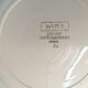 10 flat plates in Earthenware Digoin Bayeux Model, mountain chalet / naïve