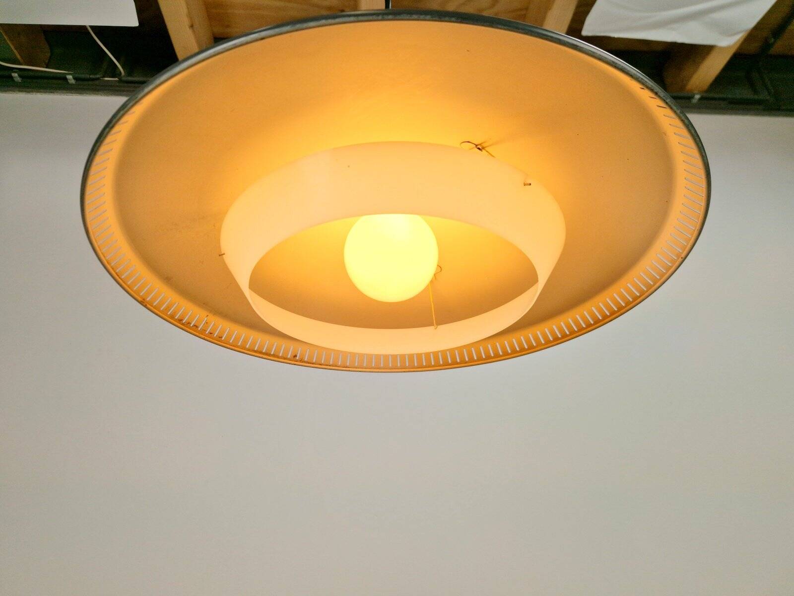 Vintage Pendant Light by Louis Kalff for Philips, 1960