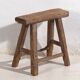 Pair of antique stools (circa 1900). Set of 2 pieces