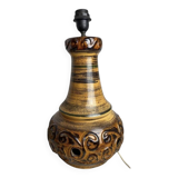 Double-light ceramic lamp base