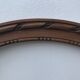 Wooden oval frame