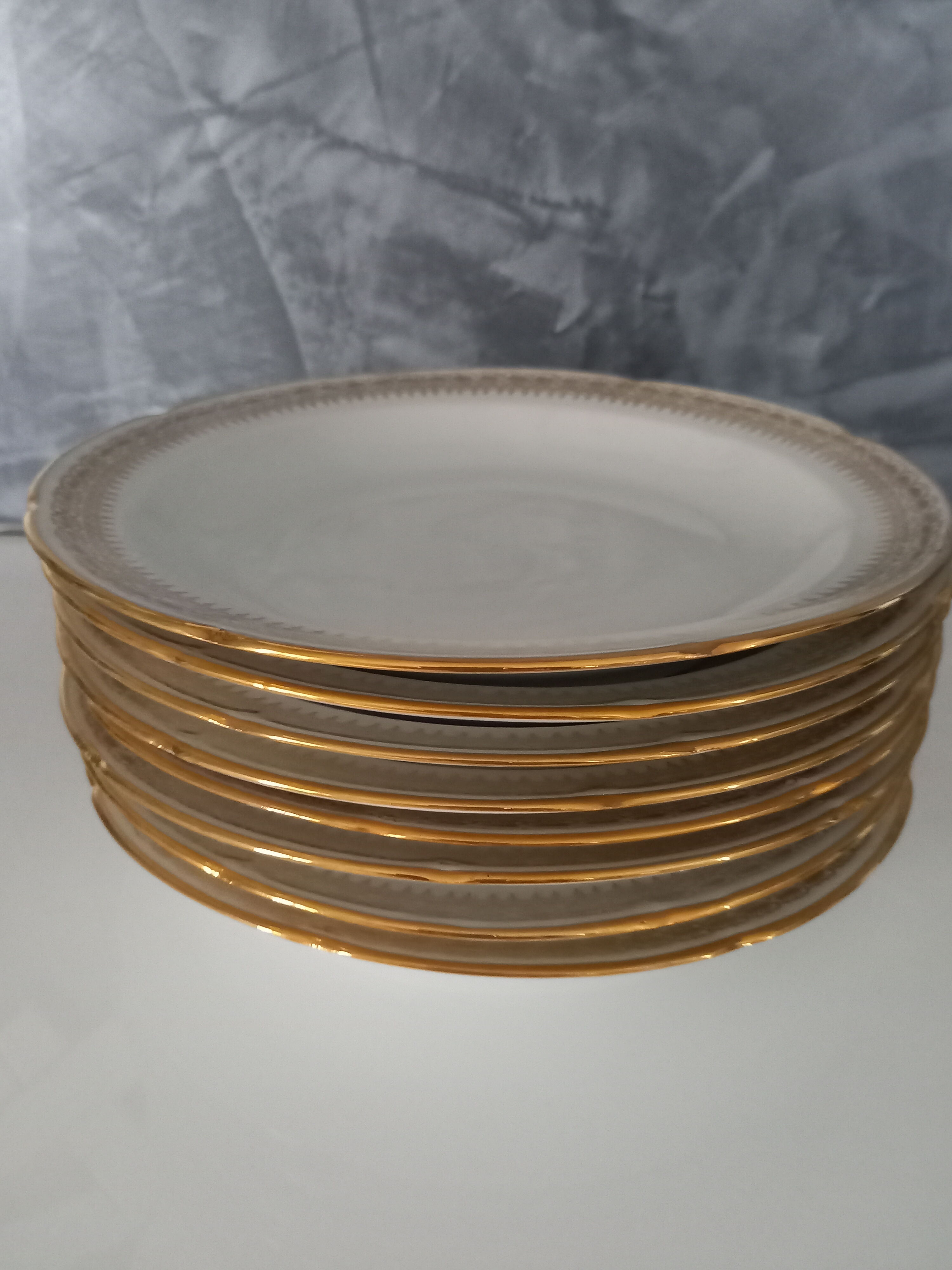 Lot of 8 hollow plates