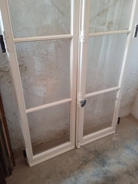 Arched window(s) + complete cremone, early 20th century, 223 cm