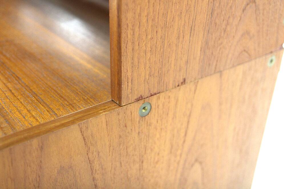 Scandinavian teak bookcase, Sweden, 1960