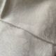 6  serviettes de table en fil de coton damassé blanc monogramme SL.