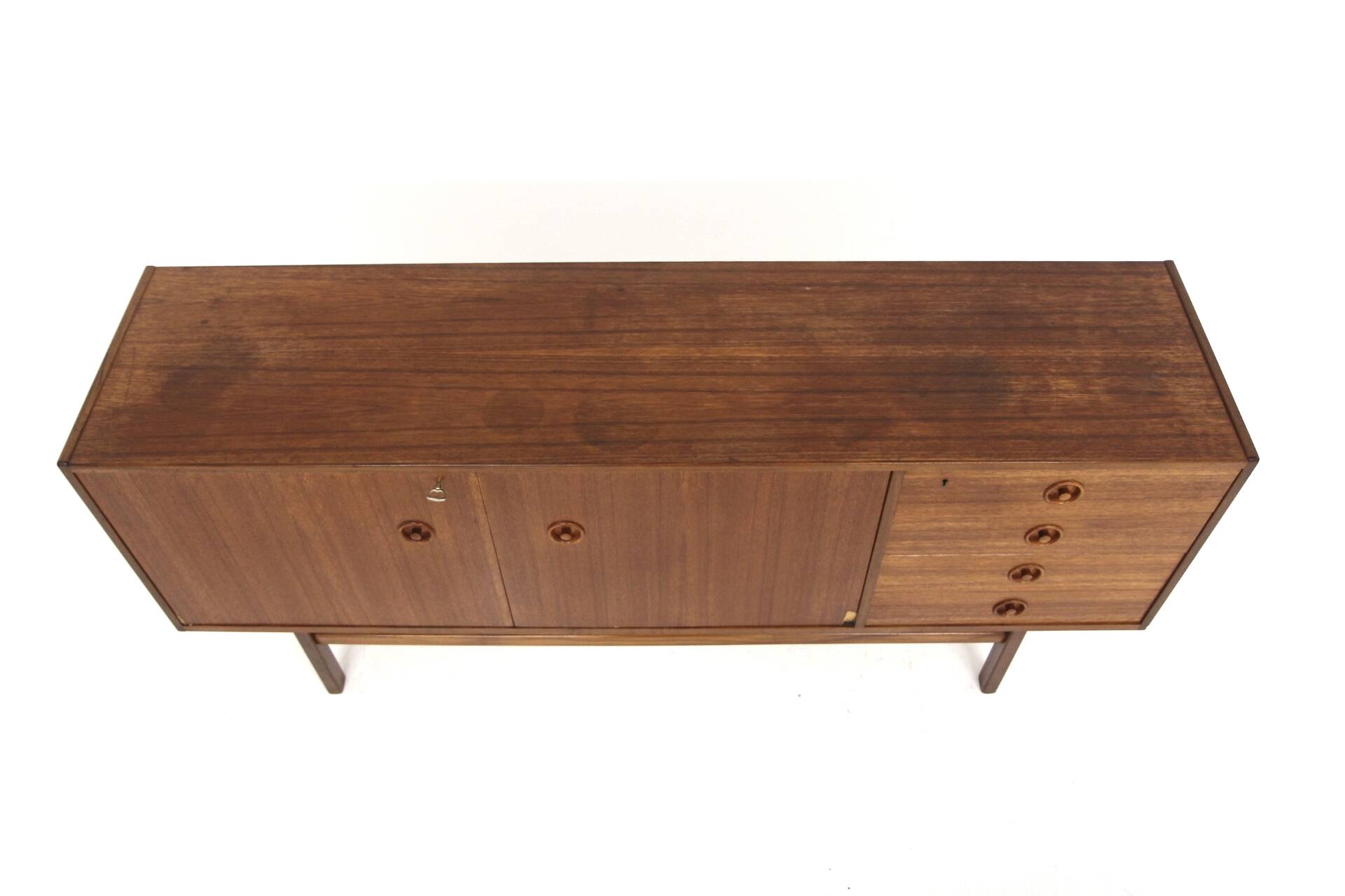 Enfilade scandinave en teck, Suède, 1960