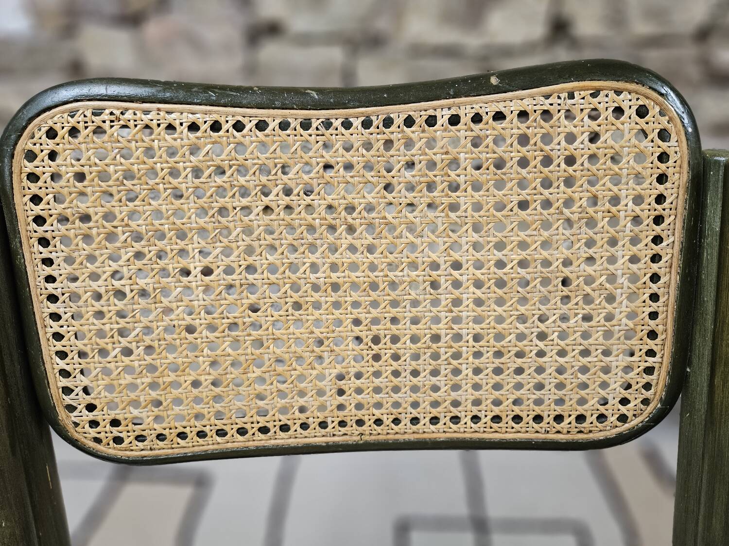 Chaise bambou canage style Breuer 1980"