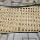 Breuer style bamboo cane chair 1980"