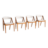 Set of Four Kai Kristiansen "Pige" Chairs, 1960s