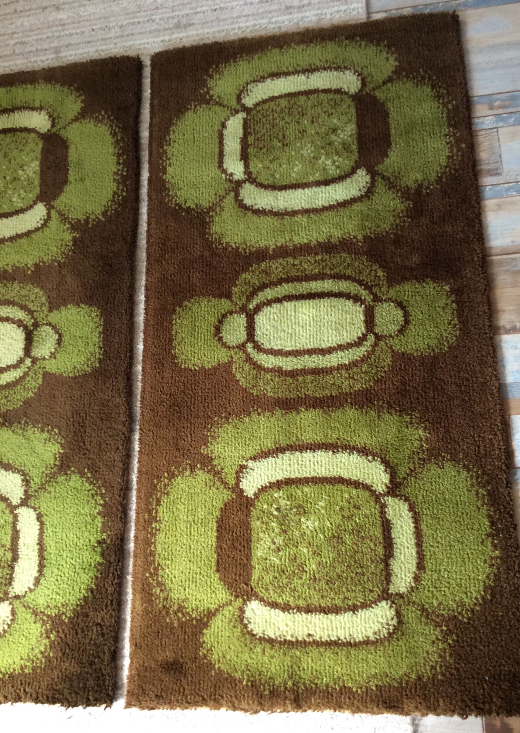 Bergoss carpet duo from the 60/70s