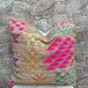 Handmade Moroccan Kilim cushion cover: Berber cushion in wool
