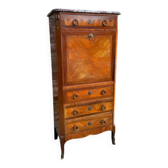 Secretary marquetry XIXth