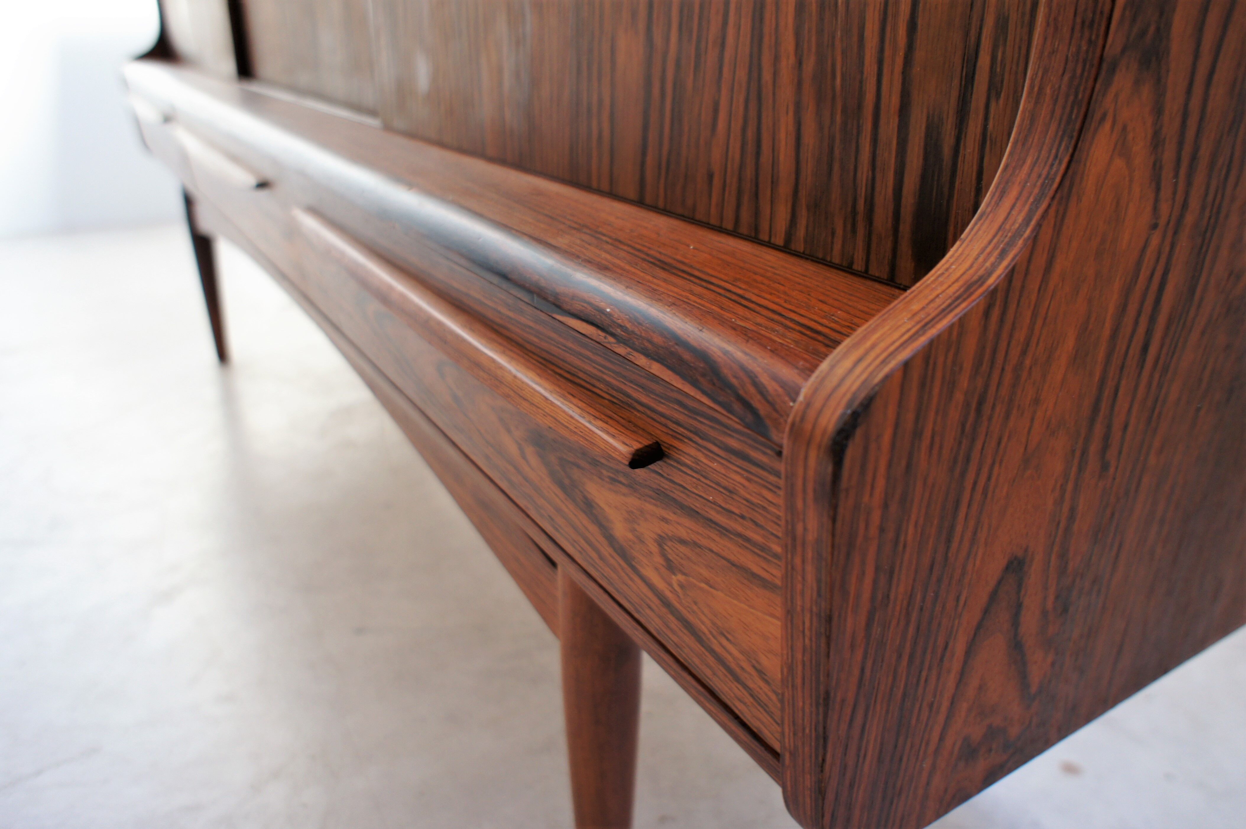 Scandinavian rosewood sideboard