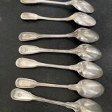 Set of seven CHINON tea spoons
