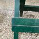 Folding stool in vintage canning