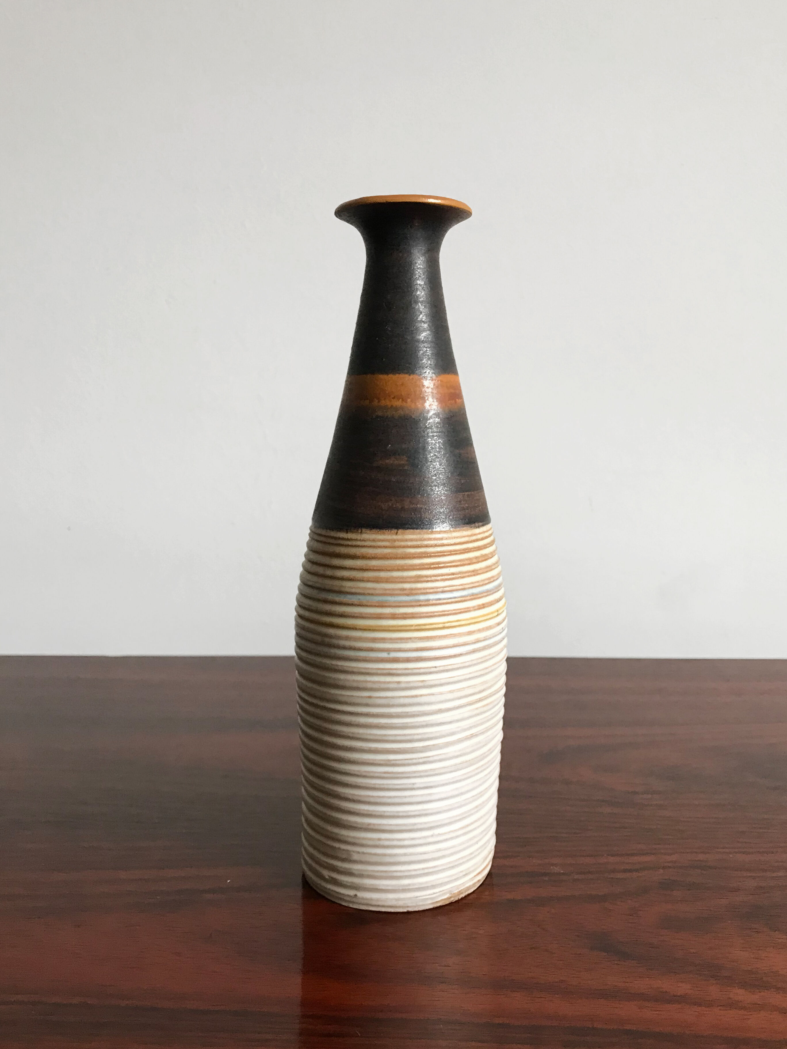 Ivo Sassi italian ceramic set vases bottles, 1950s