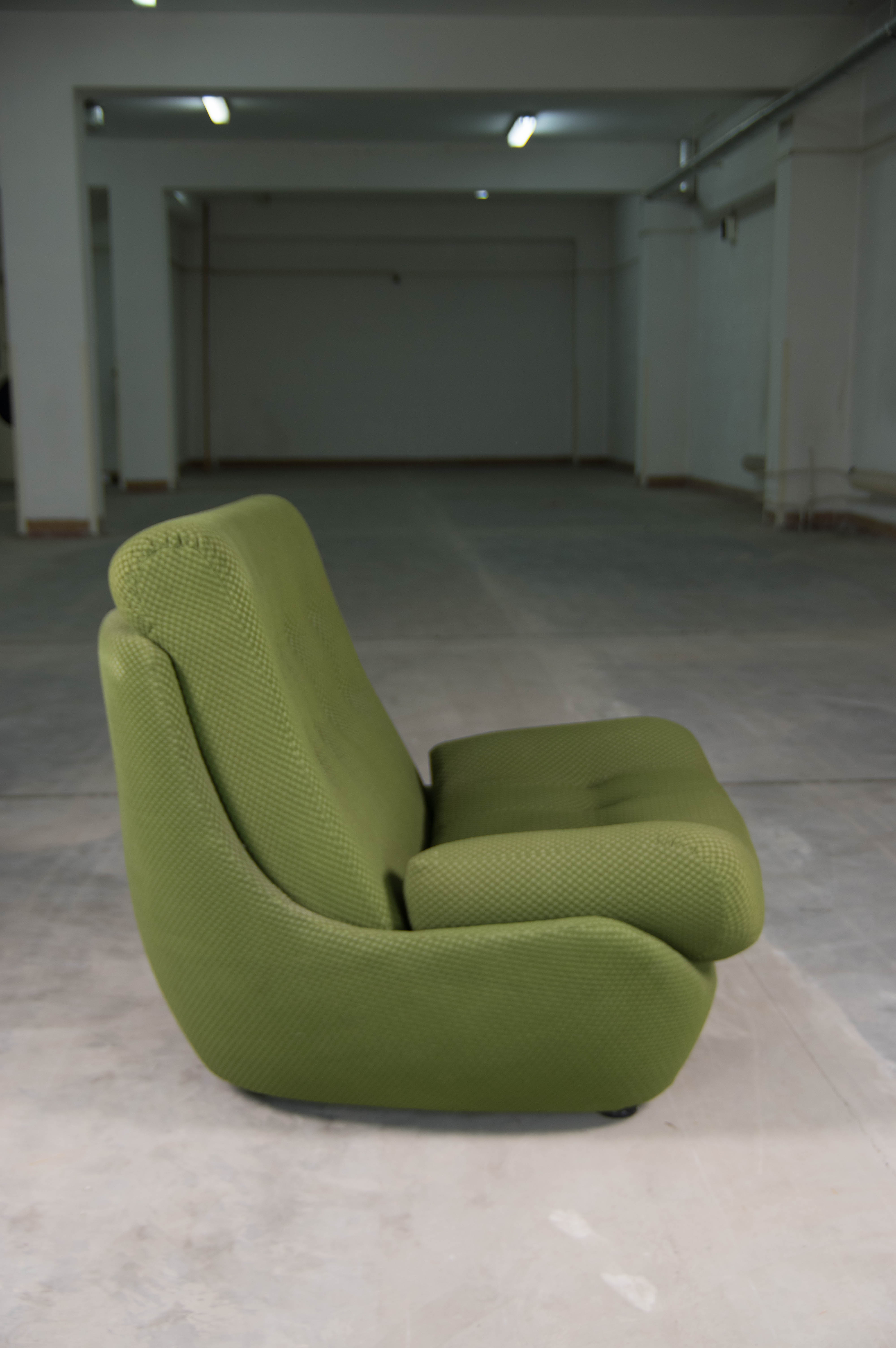 Design armchair, 1970s, four items available