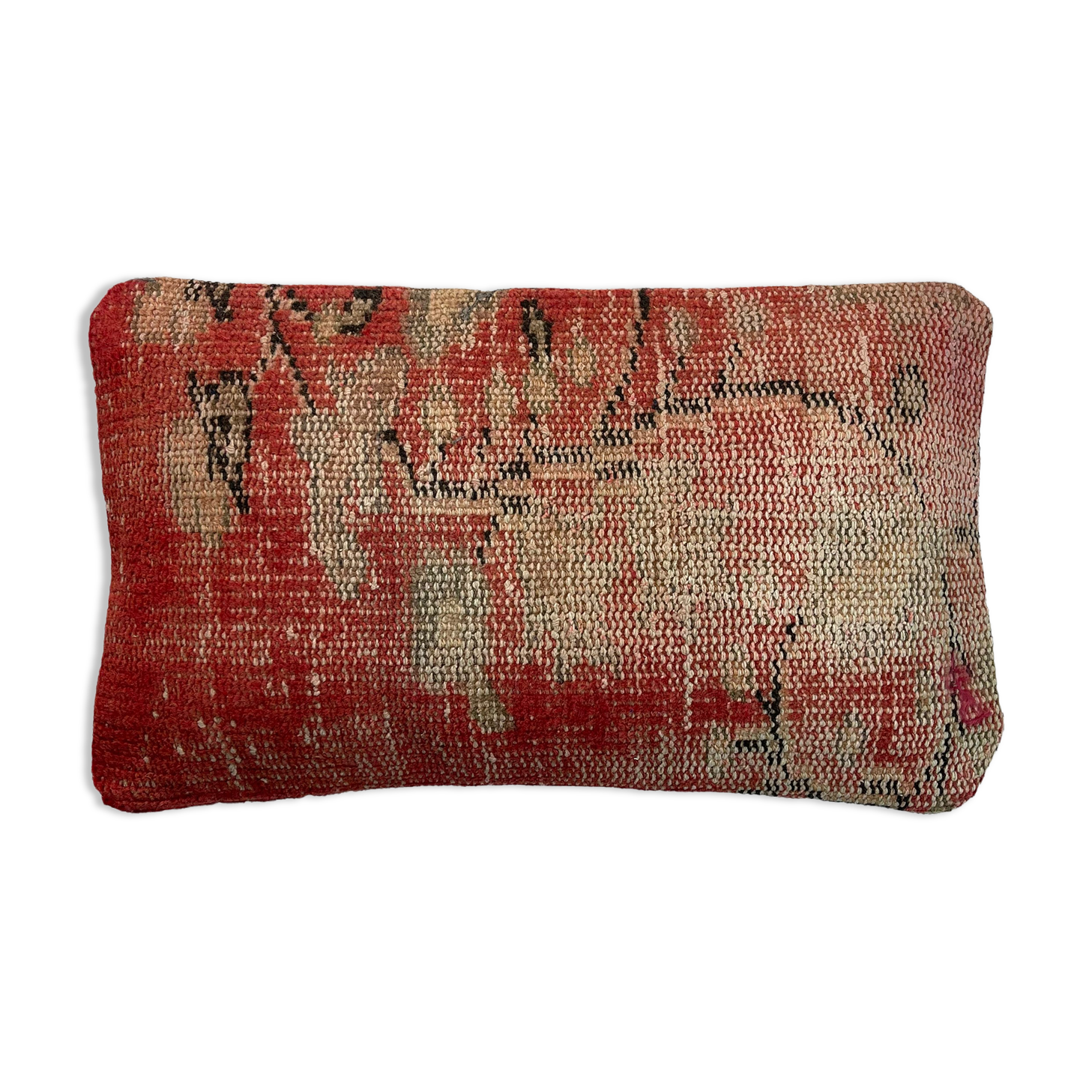 Vintage turkish handmade cushion cover , 30 x 50 cm