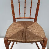 Mulched bamboo chair