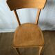 Set of 4 vintage bistro chairs manufacture Boiclerc