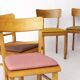 Set of 4 Vintage Frankfurter Chairs – 1960s/1970s German Mid Century