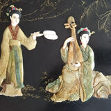 Chinese lacquered coffee table