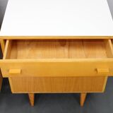Paire de commodes Frantisek Mezulanik des années 1960, Tchécoslovaquie