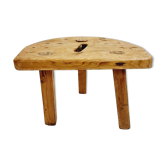 Tabouret Allmoge/Artisanat suédois, daté de 1948