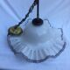 Opaline hanging lamp