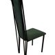 Vintage dining chairs modern design 80's set of four