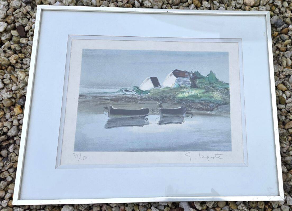 Georges LAPORTE Original Colour Lithograph Signed and Numbered 74/150